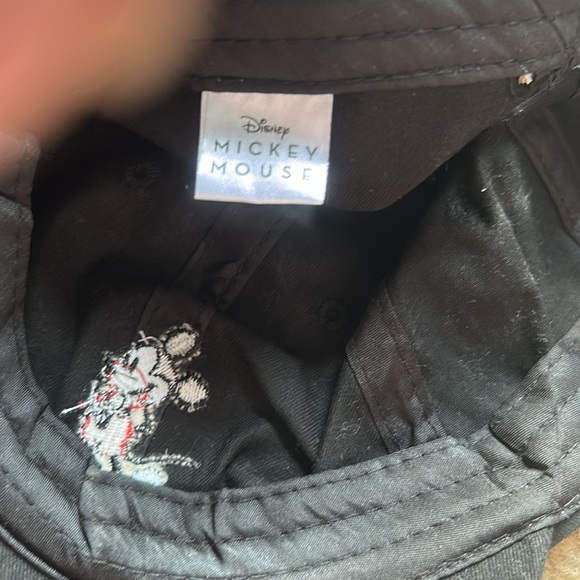 Black Mickey Mouse Sweatshirt and Shorts with matching crossbody and hat bundle - Picture 3 of 3